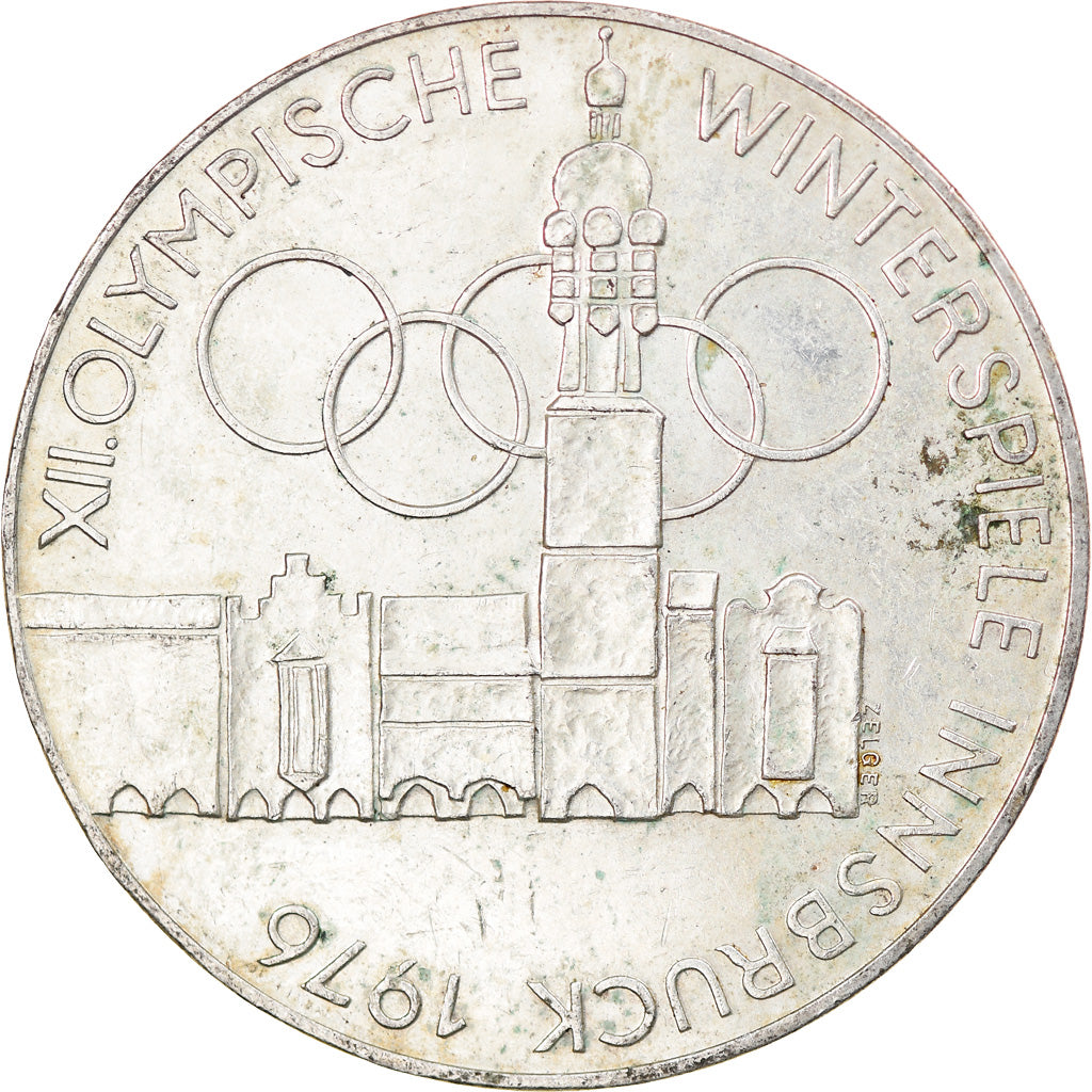 Coin, Austria, 100 Schilling, 1976, Vienna, EF(40-45), Silver, KM:2927