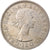 Münze, Großbritannien, Elizabeth II, 1/2 Crown, 1962, VZ, Copper-nickel