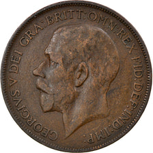 Moneda, Gran Bretaña, George V, Penny, 1926, BC+, Bronce, KM:810