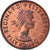 Coin, Great Britain, Elizabeth II, 1/2 Penny, 1967, F(12-15), Bronze, KM:896