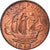 Coin, Great Britain, Elizabeth II, 1/2 Penny, 1967, F(12-15), Bronze, KM:896