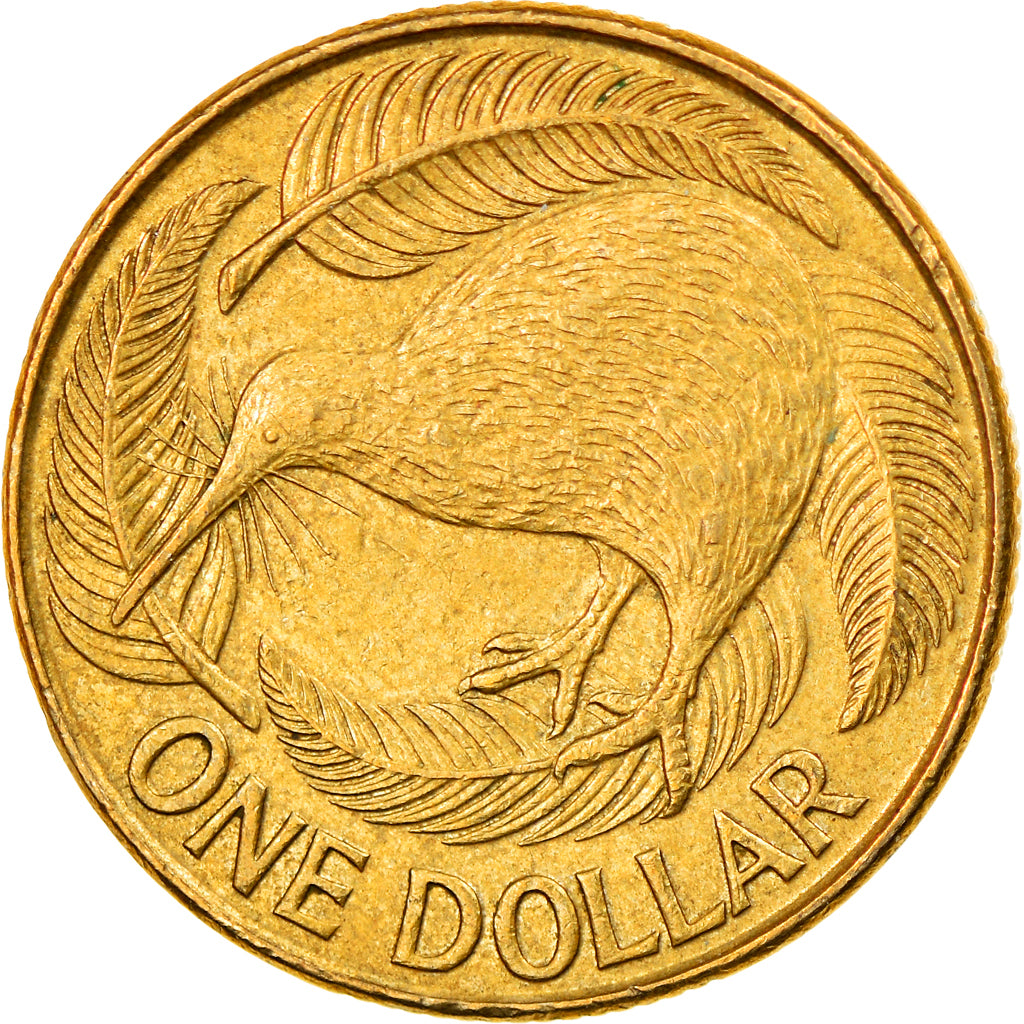 Moneta, Nuova Zelanda, Elizabeth II, Dollar, 1991, BB, Alluminio-bronzo, KM:78