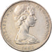 Moneda, Nueva Zelanda, Elizabeth II, 20 Cents, 1983, MBC, Cobre - níquel