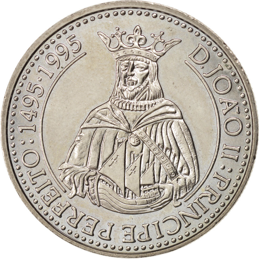 PORTUGAL, 200 Escudos, 1994, KM #673, MS(63), Copper-Nickel, 36, 21.01