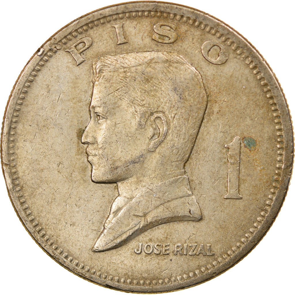 Moeda, Filipinas, Piso, 1974, VF(30-35), Cobre-Níquel-Zinco, KM:203