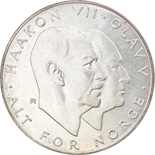 Münze, Norwegen, Olav V, 25 Kroner, 1970, VZ+, Silber, KM:414