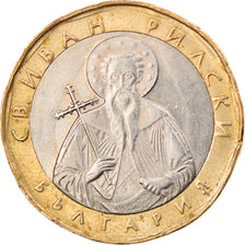 Moneta, Bulgaria, Lev, 2002, Sofia, BB+, Bi-metallico, KM:254