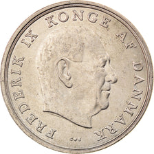 Moneta, Danimarca, Frederik IX, 5 Kroner, 1967, Copenhagen, BB+, Rame-nichel