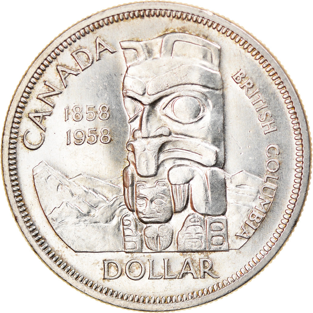 Münze, Kanada, Elizabeth II, Dollar, 1958, Royal Canadian Mint, Ottawa, VZ