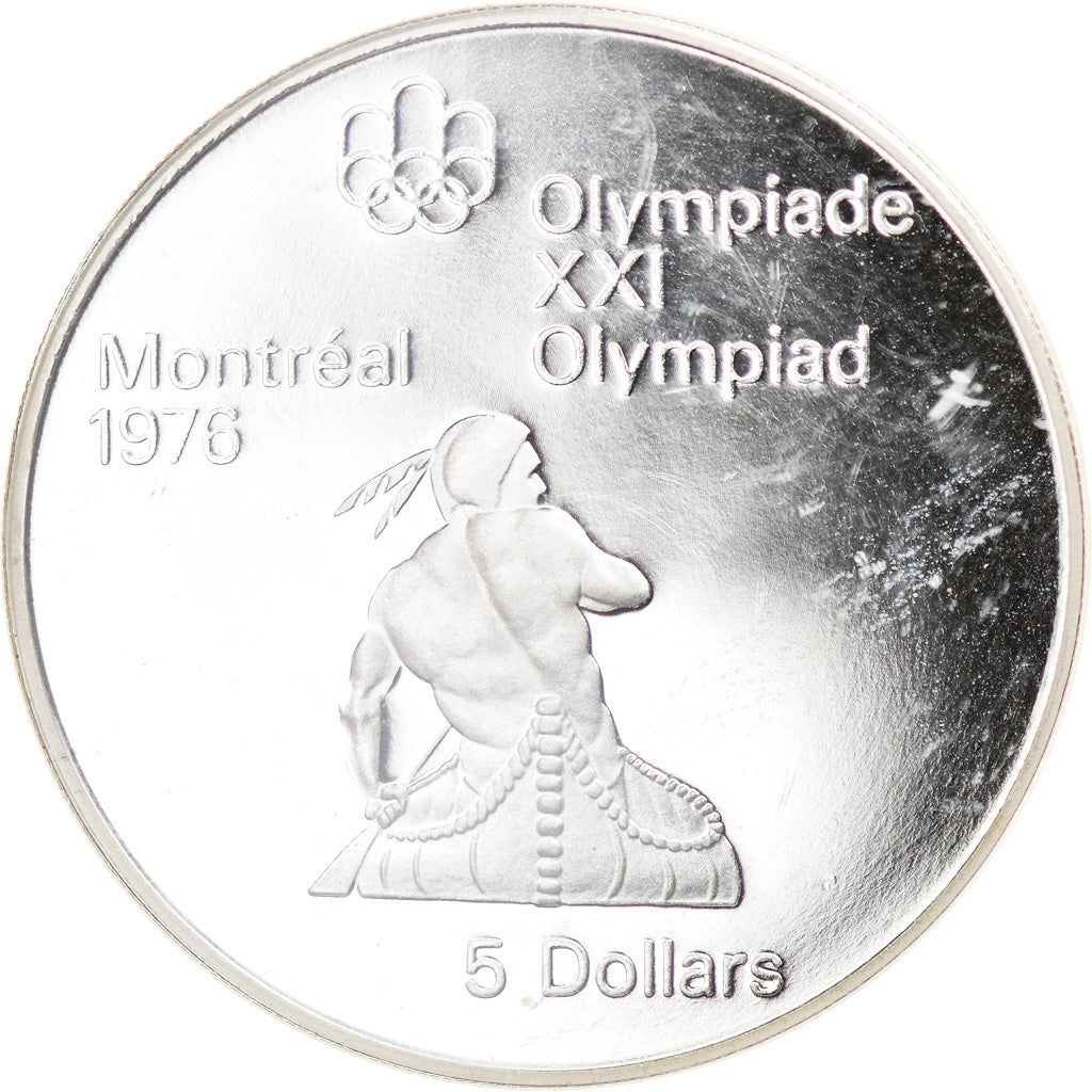 Monnaie, Canada, Elizabeth II, 5 Dollars, 1974, Royal Canadian Mint, Ottawa