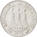SAN MARINO, 10 Lire, 1975, KM #43, EF(40-45), Aluminum, 23.3, 1.60