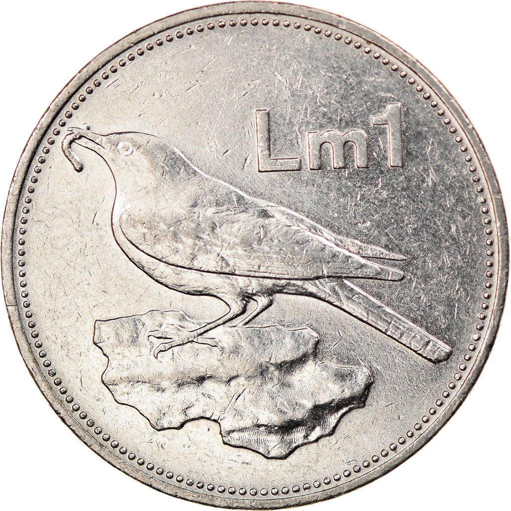 Moneda, Malta, Lira, 1986, British Royal Mint, EBC, Níquel, KM:82