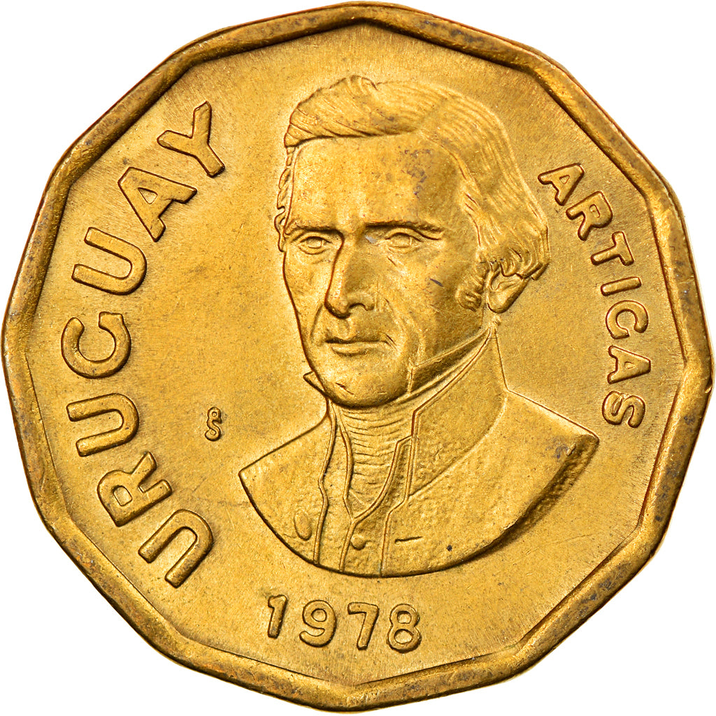 Münze, Uruguay, Nuevo Peso, 1978, Santiago, VZ, Aluminum-Bronze, KM:69