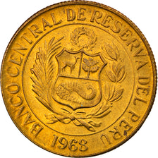 Moneta, Perù, Sol, 1968, Lima, SPL-, Ottone, KM:248