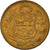 Moneta, Peru, Sol, 1963, Lima, EF(40-45), Mosiądz, KM:222