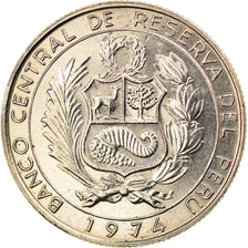 Monnaie, Pérou, 10 Soles, 1974, Lima, SUP, Copper-nickel, KM:258