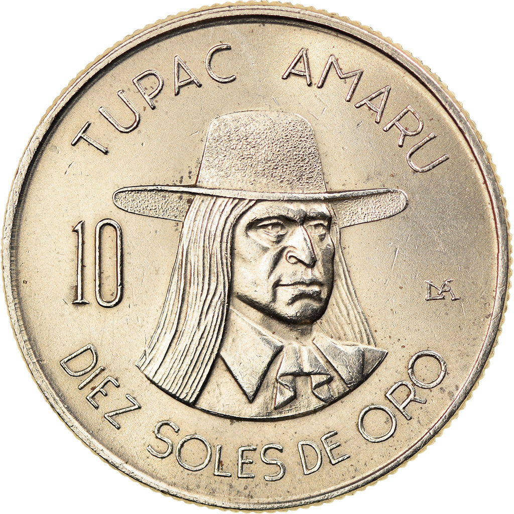 Monnaie, Pérou, 10 Soles, 1974, Lima, SUP, Copper-nickel, KM:258