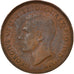 Moneta, Australia, George VI, Penny, 1942, EF(40-45), Bronze, KM:36
