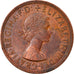 Münze, Australien, Elizabeth II, Penny, 1956, VZ, Bronze, KM:56
