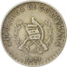 GUATEMALA, 10 Centavos, 1971, KM #271.1, EF(40-45), Copper-Nickel, 21, 3.14