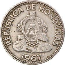 Moneda, Honduras, 10 Centavos, 1967, MBC, Cobre - níquel, KM:76.2