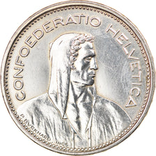 Münze, Schweiz, 5 Francs, 1965, Bern, VZ, Silber, KM:40