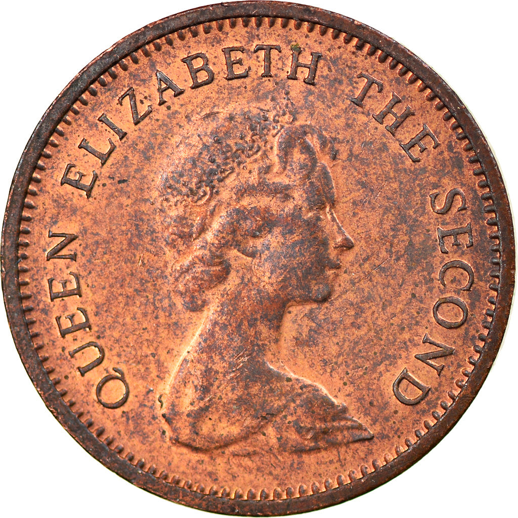 Moneta, Tuvalu, Elizabeth II, Cent, 1985, British Royal Mint, BB, Bronzo, KM:1
