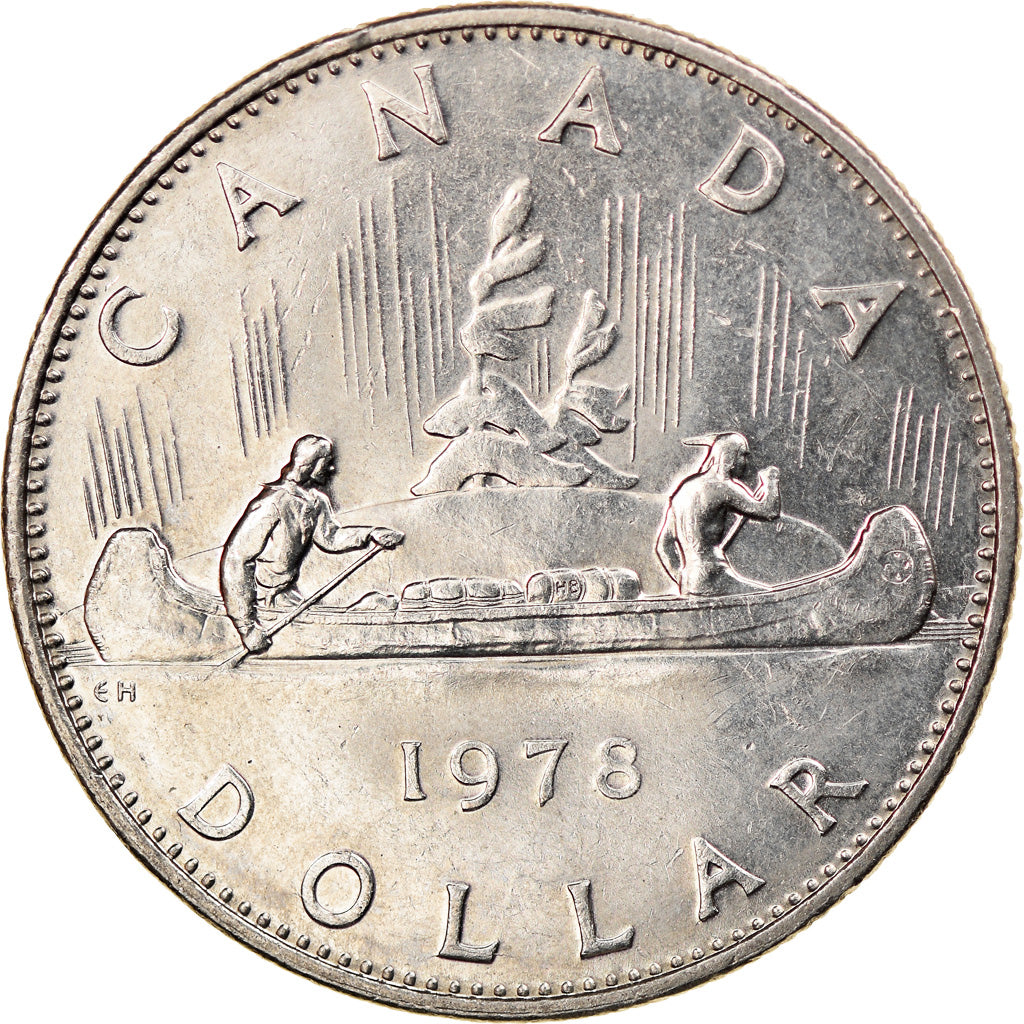 Münze, Kanada, Elizabeth II, Dollar, 1978, Royal Canadian Mint, Ottawa, VZ