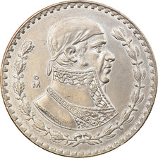Moneta, Messico, Peso, 1958, Mexico City, BB, Argento, KM:459