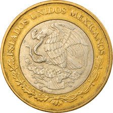 Monnaie, Mexique, 10 Pesos, 2000, Mexico City, TTB, Bi-Metallic, KM:636
