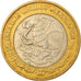 Monnaie, Mexique, 10 Pesos, 2000, Mexico City, TTB, Bi-Metallic, KM:636