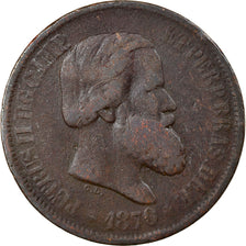 Münze, Brasilien, Pedro II, 20 Reis, 1870, S, Bronze, KM:474