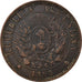 Coin, Argentina, 2 Centavos, 1893, VF(30-35), Bronze, KM:33
