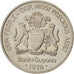 GUYANA, 50 Cents, 1976, Franklin Mint, KM #41, MS(63), Copper-Nickel, 25, 7.47