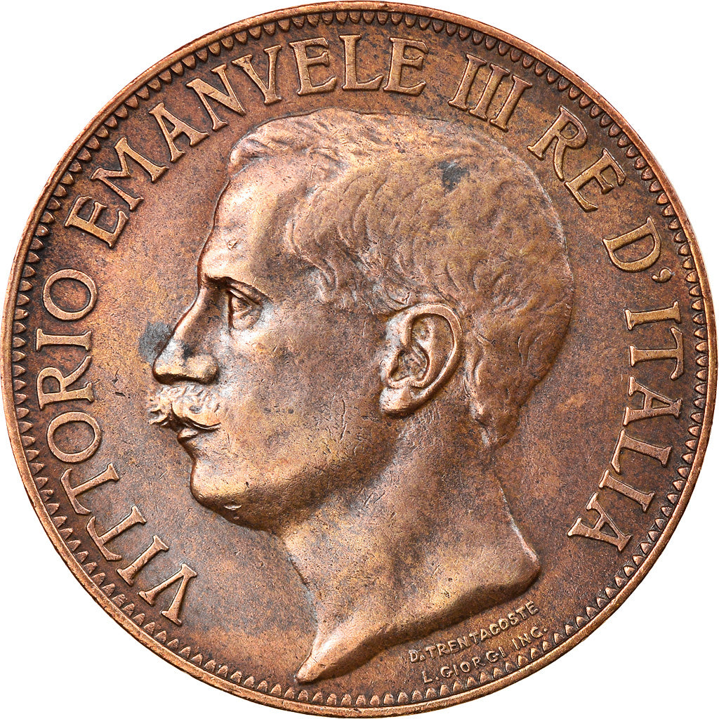 Monnaie, Italie, Vittorio Emanuele III, 10 Centesimi, 1911, Rome, SUP, Bronze