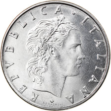 Moneta, Italia, 50 Lire, 1988, Rome, SPL, Acciaio inossidabile, KM:95.1