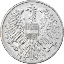 Münze, Österreich, 5 Schilling, 1952, VZ, Aluminium, KM:2879