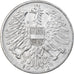 Münze, Österreich, 5 Schilling, 1952, VZ, Aluminium, KM:2879