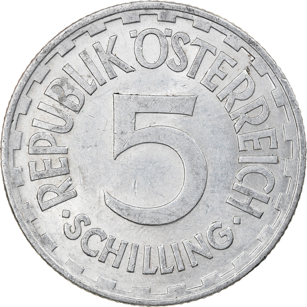 Münze, Österreich, 5 Schilling, 1952, VZ, Aluminium, KM:2879