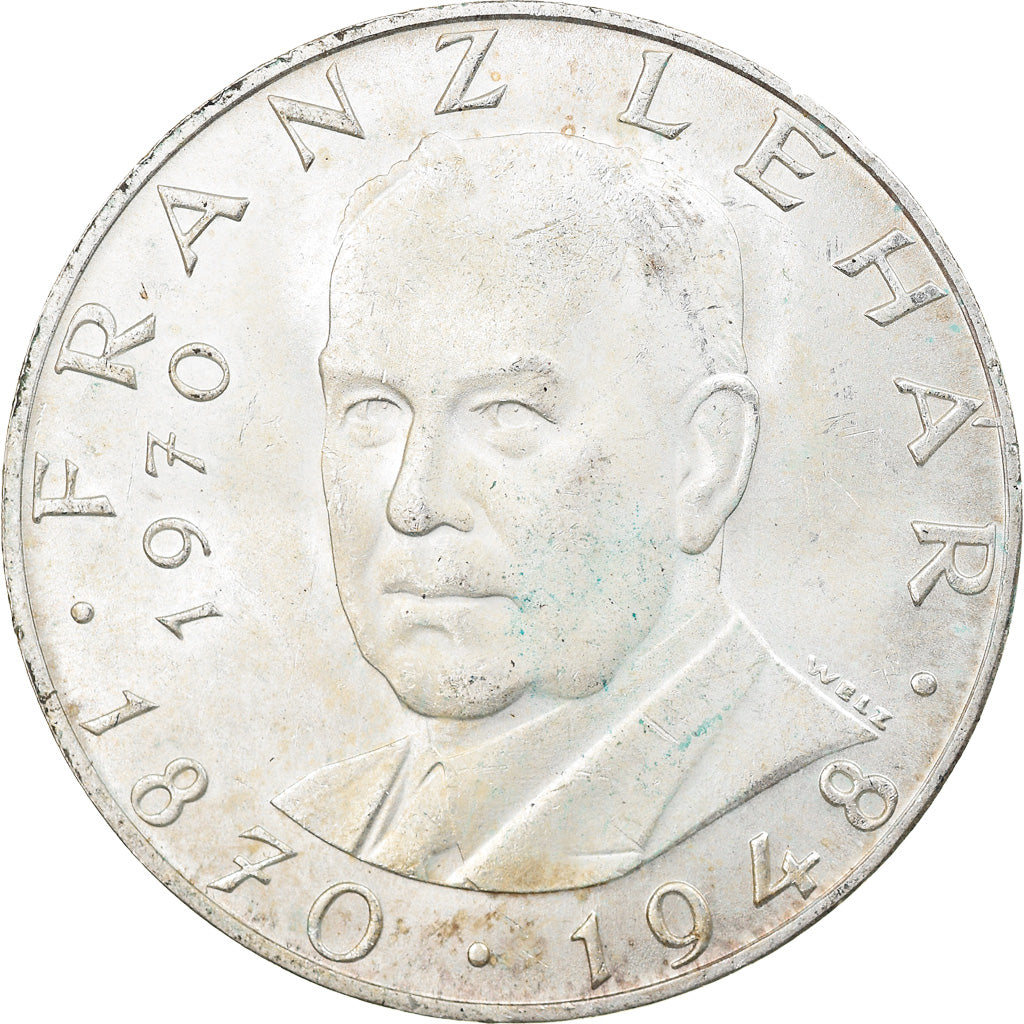 Coin, Austria, 25 Schilling, 1970, VF(30-35), Silver, KM:2907