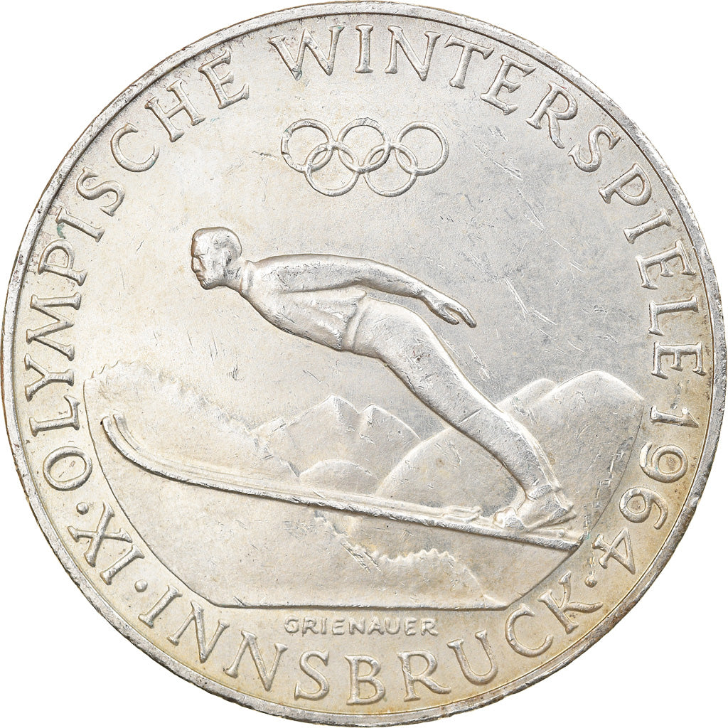 Moneta, Austria, 50 Schilling, 1964, BB, Argento, KM:2896