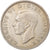 Moneda, Gran Bretaña, George VI, 1/2 Crown, 1947, BC+, Cobre - níquel, KM:866