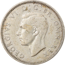 Coin, Great Britain, George VI, Shilling, 1941, EF(40-45), Silver, KM:854