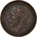 Moneda, Gran Bretaña, George V, Farthing, 1923, MBC, Bronce, KM:808.2