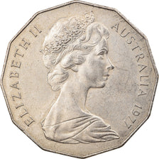Münze, Australien, Elizabeth II, 50 Cents, 1977, SS, Copper-nickel, KM:70