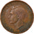 Moneda, Australia, George VI, Penny, 1942, BC+, Bronce, KM:36