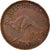 Moneta, Australia, George VI, Penny, 1942, VF(30-35), Bronze, KM:36