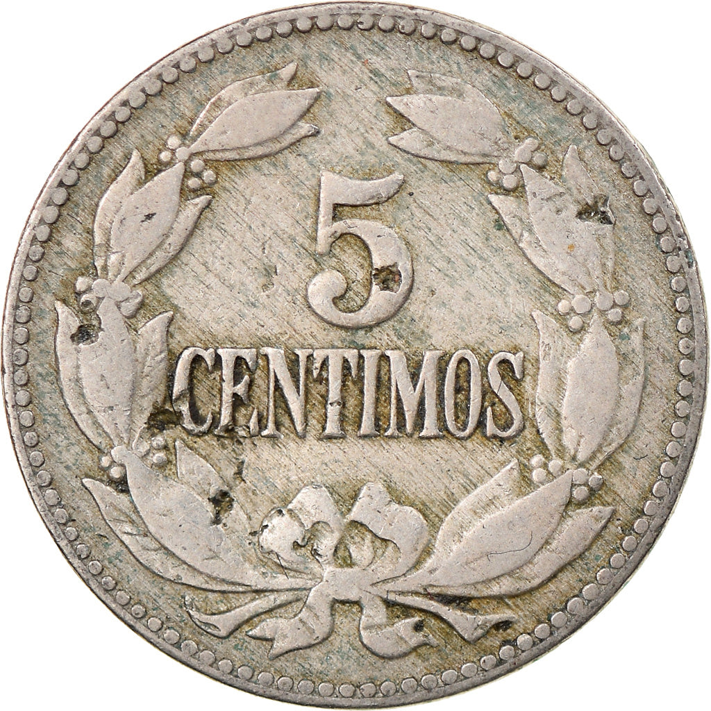 Moneda, Venezuela, 5 Centimos, 1946, Philadelphia, BC+, Cobre - níquel, KM:29a