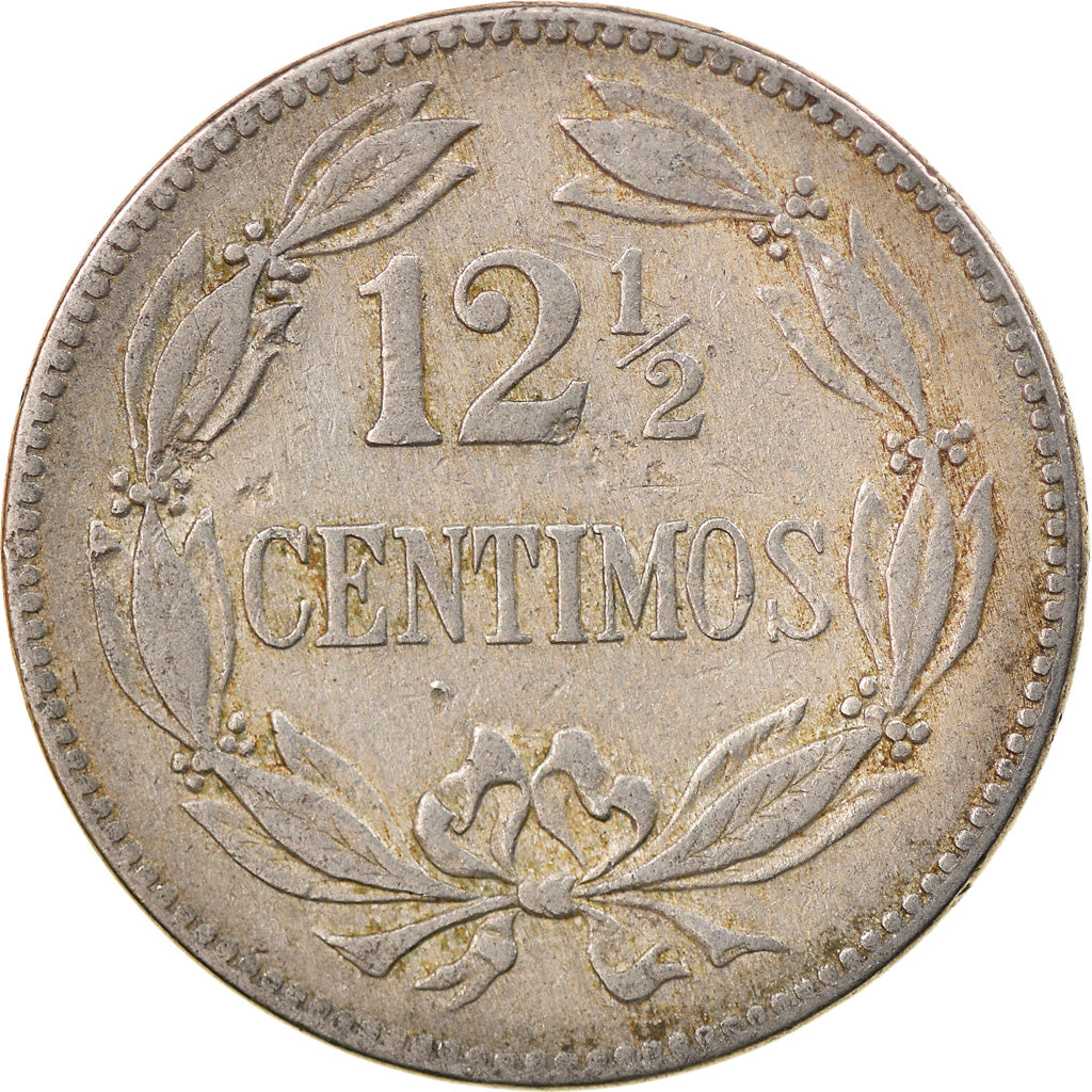 Monnaie, Venezuela, 12-1/2 Centimos, 1938, TTB, Copper-nickel, KM:28