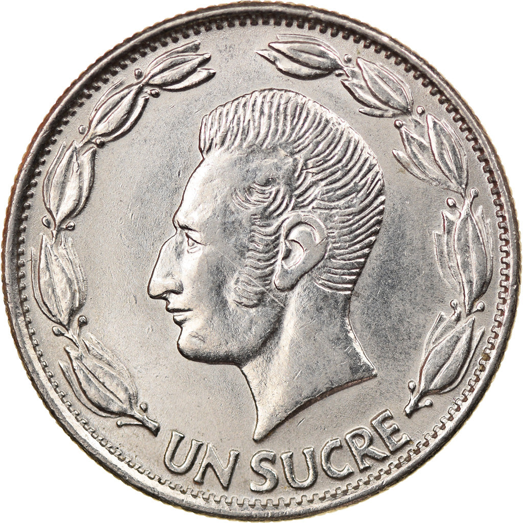 Monnaie, Équateur, Sucre, Un, 1981, SUP, Nickel Clad Steel, KM:78b